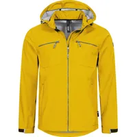 LPO Softshelljacke »LAC SIMARD NEW II Men«, mit abnehmbarer Kapuze, gelb