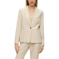 s.Oliver BLACK LABEL Blazer mit Reverskragen, Sand, 36