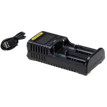Nitecore UMS2 Ladegerät - Black - One Size