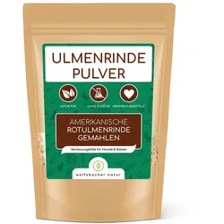 Wolfsbacher Natur Ulmenrinde Pulver 60 g