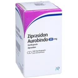 Ziprasidon Aurobindo 20 mg Hartkapseln 100 St