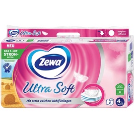 Zewa Ultra Soft 4-lagig 8 Rollen