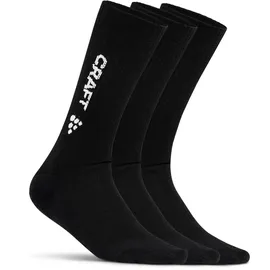 Craft Progress Indoor Socken 3 Paare Schwarz 34-36