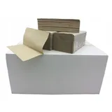 4000-8000 Papierhandtücher 1lagig Hand-Tuch-Papier in Natur Einmalhandtücher Falthandtücher ZZ-Falz 25x23cm Grau (4000)