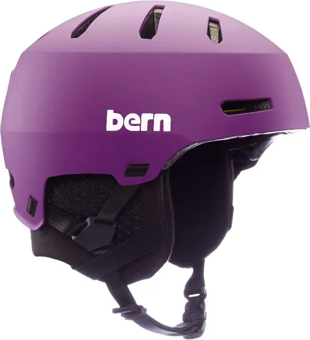 BERN MACON 2.0 MIPS Helm 2025 satin purple - S