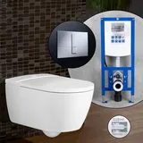 Villeroy & Boch ViClean-I 100 mit WC-Sitz Weiß