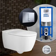 Villeroy & Boch ViClean-I 100 mit WC-Sitz Weiß