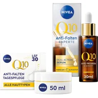 NIVEA Q10 Anti-Falten Gesichtspflege Set mit Tagescreme mit Q10