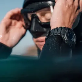 Casio G-Shock GW-5000HS-1ER Herrenuhr Kunststoff Datum Alarm schwarz