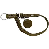 Hunter Dressurhalsung Solid Education oliv