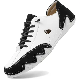 Generisch Barfußschuhe Damen Alpaca Barfuss Schuhe Damen Ergonomischer Sommer Barfußschuhe Paar Wasserdicht & Schmerzlindernder Leder-Barfußschuh Atmungsaktive Orthopädische Barfuss - 42 EU
