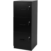 Relaxdays Aktenschrank 4700 x 1350 x 40 Schwarz