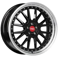TEC Speedwheels GT EVO 8,5 x 19 5 x 114,3 ET45 MB72,5 Schwarz-poliert