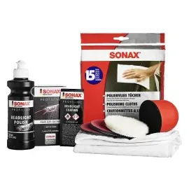 Sonax PROFILINE ScheinwerferAufbereitungsSet 40-teilig 1 St. 0,3 l
