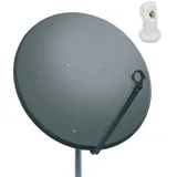 PremiumX PXS100 anthrazit + Single LNB