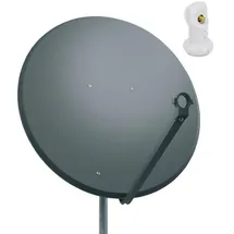 PremiumX PXS100 anthrazit + Single LNB