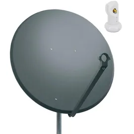 PremiumX PXS100 anthrazit + Single LNB