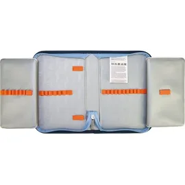 Herlitz UltraLight Plus 6-tlg. Tech Mech blau/orange