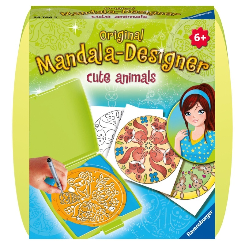 Mini Mandala-Designer Cute Animals Md Mini