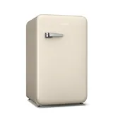 Klarstein Audrey Evo Retro-Kühlschrank (112 l, 825 mm hoch, Creme)