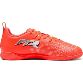 Puma Future 9 Play Hallenschuhe Kinder Glowing Red/White/Black 34