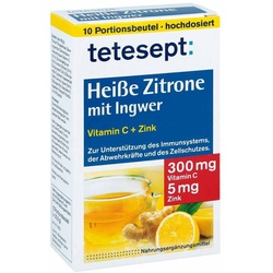 Tetesept Heisse Zitrone mit Ingwer zuckerfr.Pulver