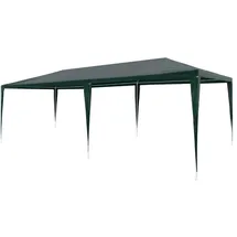vidaXL Partezelt 3 x 6 m inkl. 4 Seitenteile Grün
