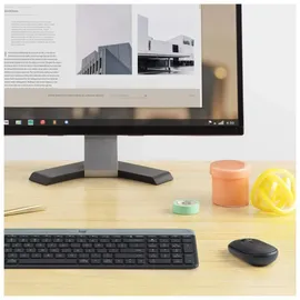 Logitech MK470 Slim Wireless Combo DE Set grafit
