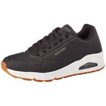 SKECHERS Uno - Stand on Air Schwarz/Weiß 44