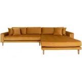 VCM ebuy24 Ecksofa, Gelb, - BH 290x76 cm, & Couches, Wohnlandschaften, Ecksofas