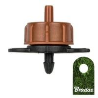 Bradas Tropfer mit Strömungslabyrinth 8l/h Außgang 4mm Bradas 0070