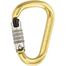Austrialpin HMS-Karabiner Beige/Gelb