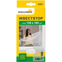 Schellenberg Fliegengitter 150 x 180 cm Weiß