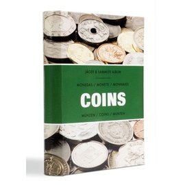 Leuchtturm Münzen-Taschenalbum COINS mit 8 Münzblättern für je 6 Münzen, 344961