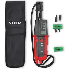 Stier Profi Spannungs- und Durchgangsprüfer 6V-1000V AC/DC