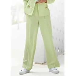 LASCANA Palazzohose, im Business-Look, elegante Anzughose mit Taschen LASCANA limone 36