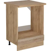 Vicco Vicco, Herdumbauschrank R-Line, Sonoma/Goldkraft Eiche, 60 cm, AP