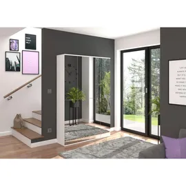 MID.YOU Mehrzweckschrank Projekt X ca. 65x193 cm Weiß