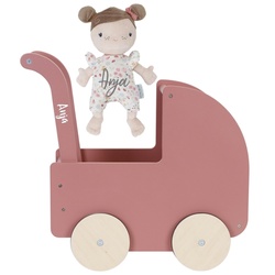 Puppenwagen mit Babypuppe Rosa | Little Dutch