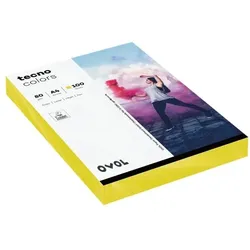 Inapa tecno Farbige Papiere »Rainbow / tecno Colors« gelb