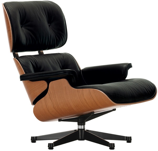 Vitra Lounge Chair XL, Designer Charles & Ray Eames, 89x84x85-92 cm