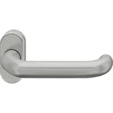 FSB Rahmentürdrücker 97 0625 Hochhaltefeder ovale Rosette Aluminium silber