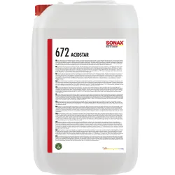 SONAX ACIDSTAR Bürstenshampoo 06727050 , 25 Liter - Kanister