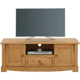 Home Affaire Wohnwand HOME AFFAIRE "Anna", beige (natur), Kastenmöbel-Sets, Wohnwand, aus massiver Kiefer, FSC, im romantischen Landhausstil