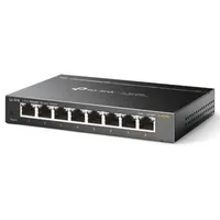 TP-Link TL-SG108S 8-Port Gigabit Ethernet (10/100/1000), Schwarz