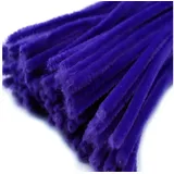 maDDma Pfeifenreiniger 20er Chenille-Draht 6mm, Länge 30cm, 28 Farben wählbar, Farbe:blau