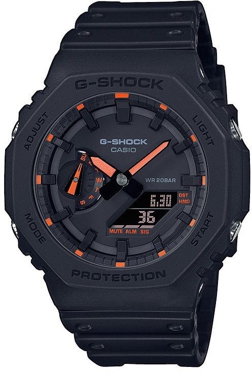 Casio Herrenuhr G-Shock Classic GA-2100-1A4ER - schwarz