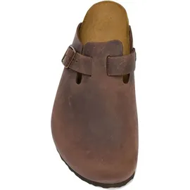 Birkenstock Boston Nubukleder geölt schmal habana 39