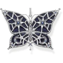 Thomas Sabo PE925-945-7 Anhänger Schmetterling Stern & Mond groß