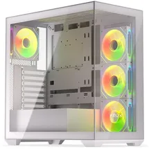 Krux Exo White ATX RGB Midi-Tower